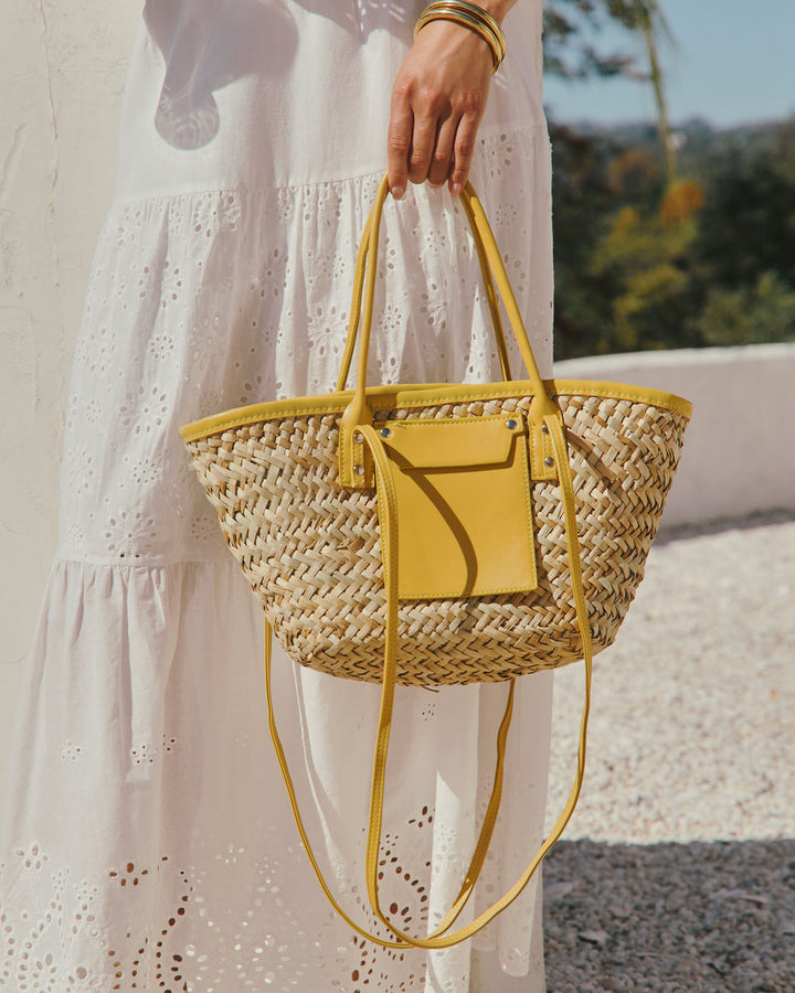Thalassa Straw Tote Shoulder Bag