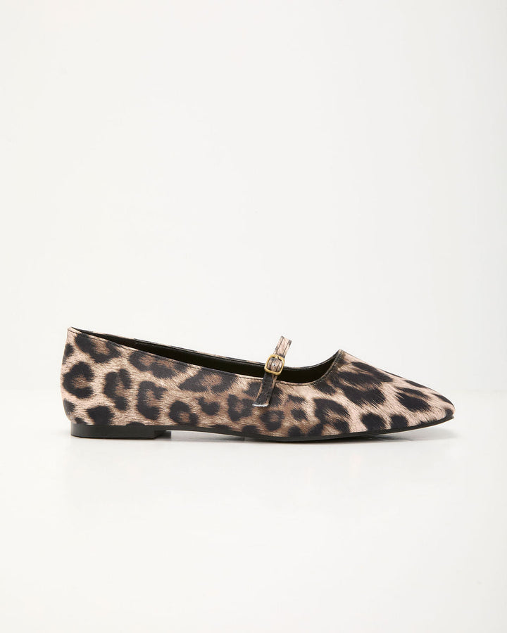 Surie Leopard Ballet Flats