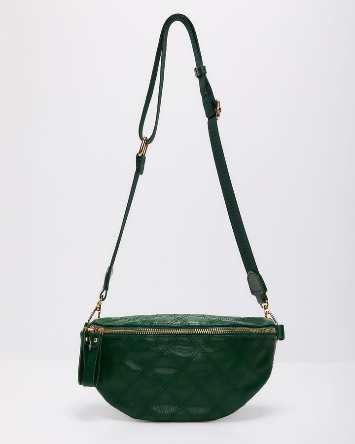 Jenny Faux Leather Belt Bag