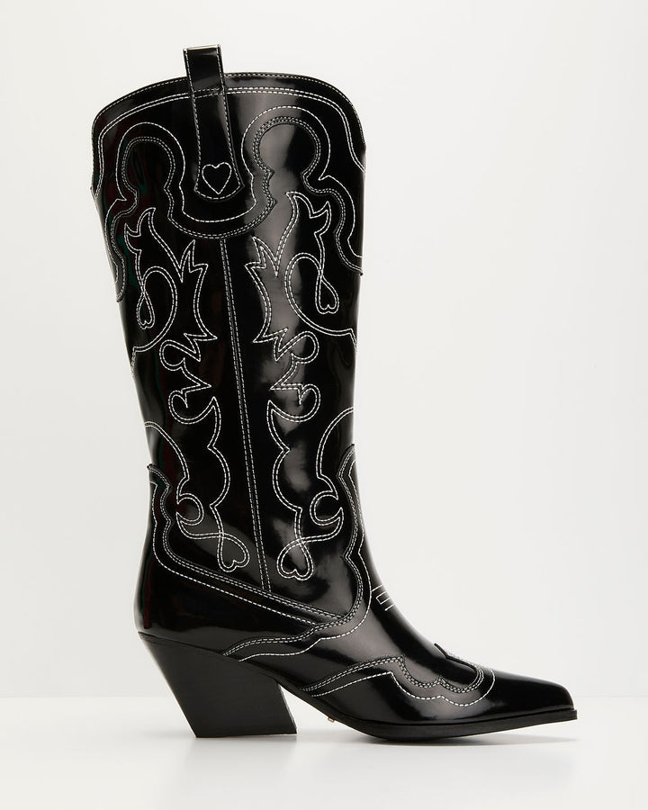 Festival Funk Stitched Western Boots