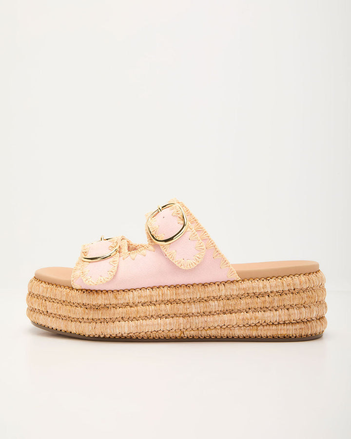 Heidi Woven Platform Sandals
