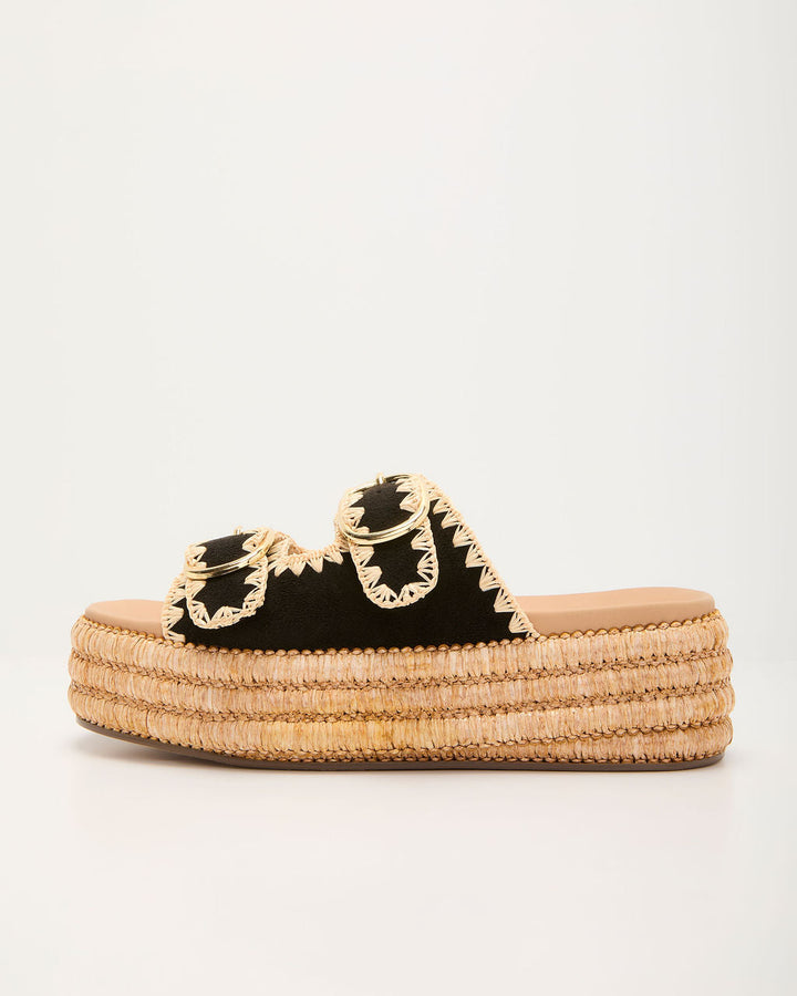 Heidi Woven Platform Sandals