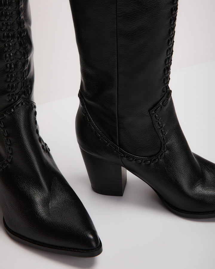 Walk Together Western Knee High Boots