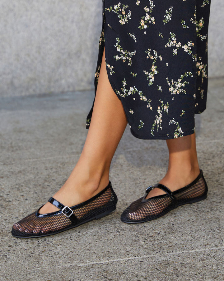 Nolita Mesh Flats Black