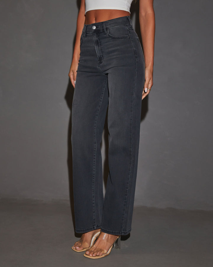 VICI Icon Super Stretch High Rise Straight Jeans