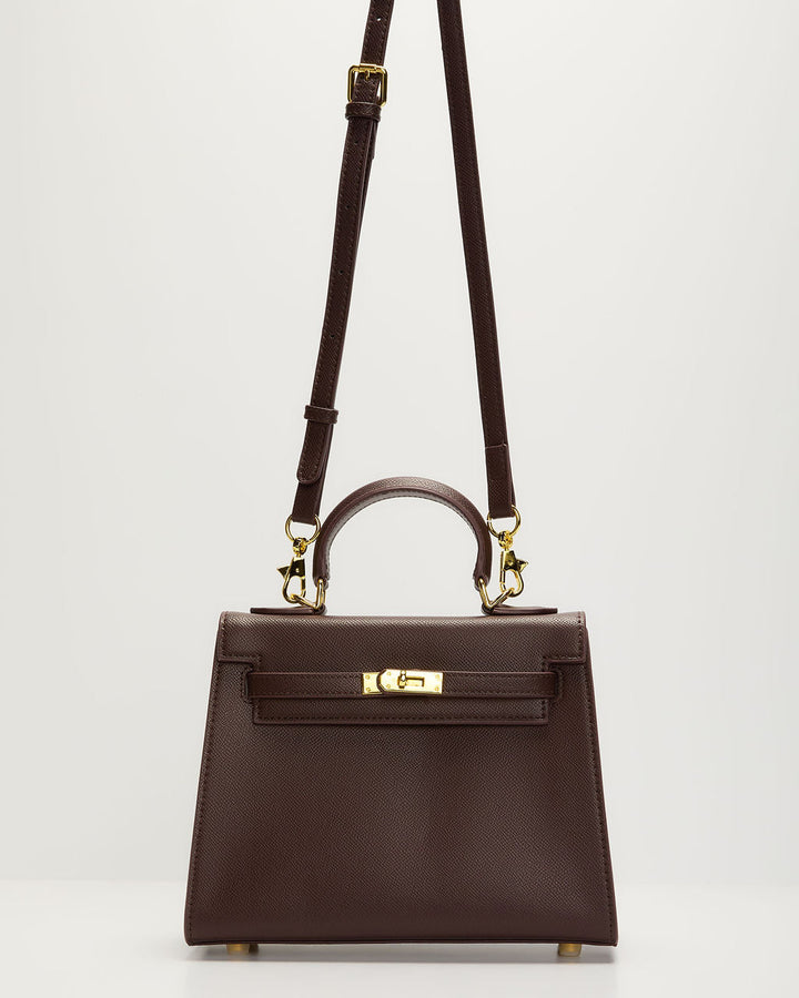 Tracey Large Structured Top Handle Bag