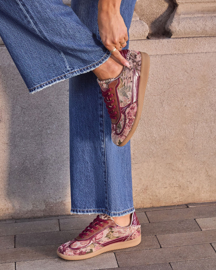 Whispers of Fall Tapestry Sneakers
