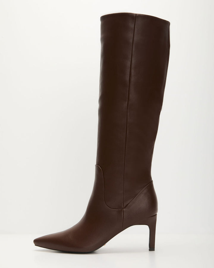 Celine Knee High Leather Boots