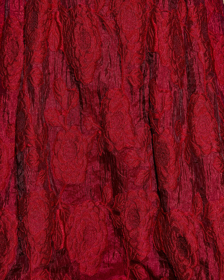 Winny Jacquard Babydoll Mini Dress