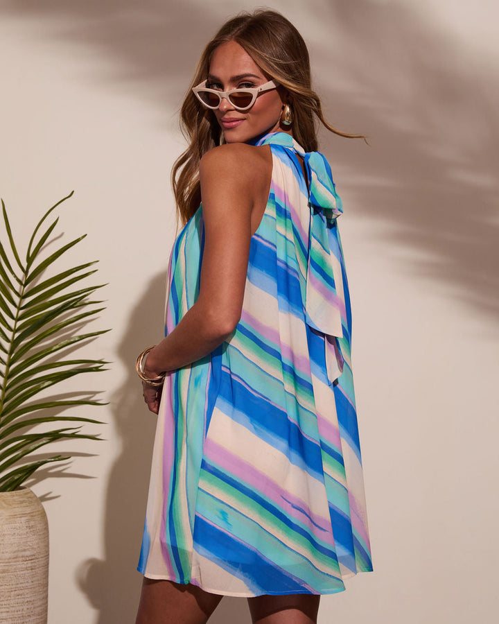 Sweet Havana Mockneck Mini Dress