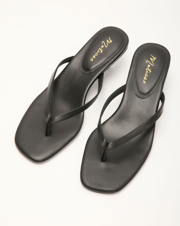 Sunset Tiptoe Kitten Heel Sandals