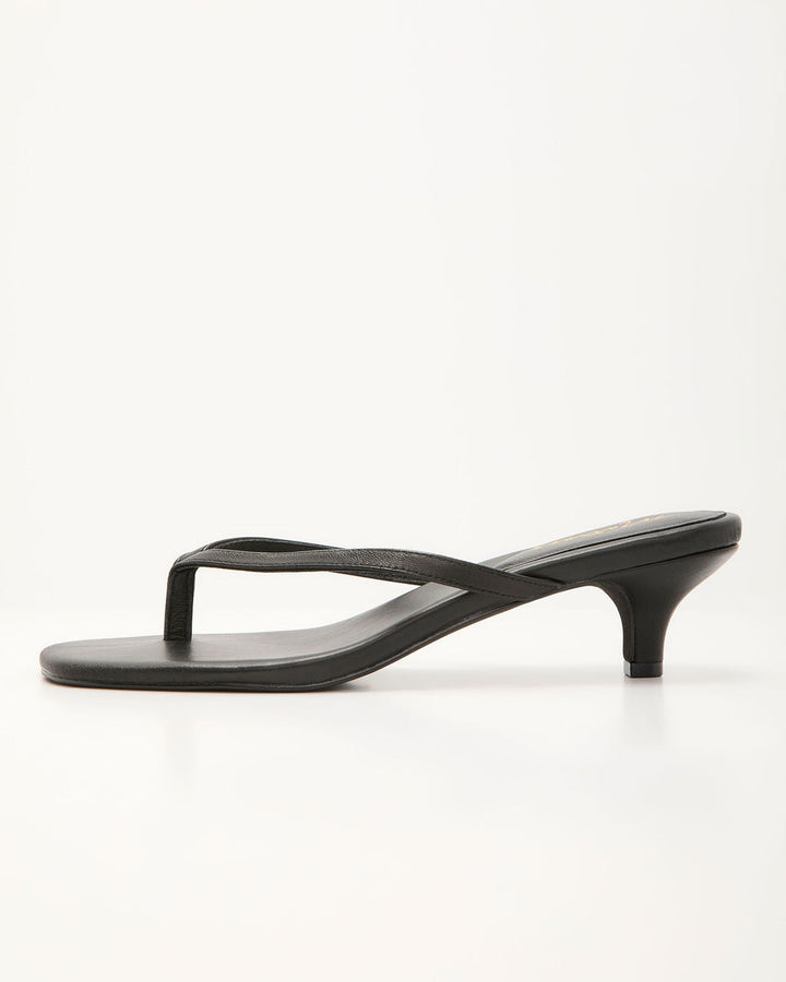 Sunset Tiptoe Kitten Heel Sandals