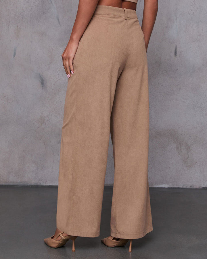 Kayda Wide Leg Corduroy Trouser