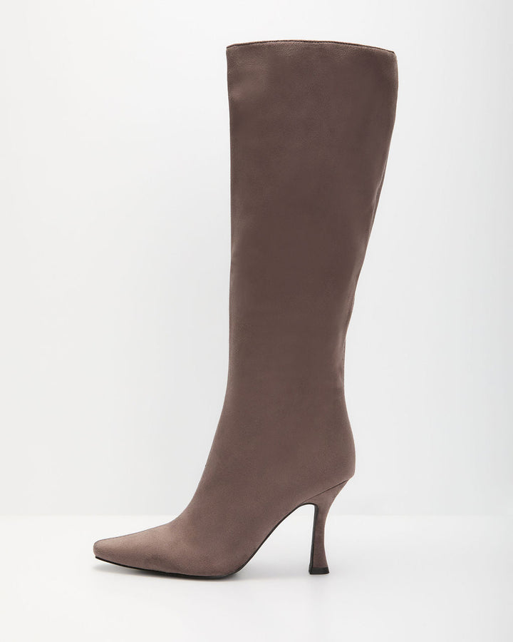 Rulyn Faux Suede Knee High Boots