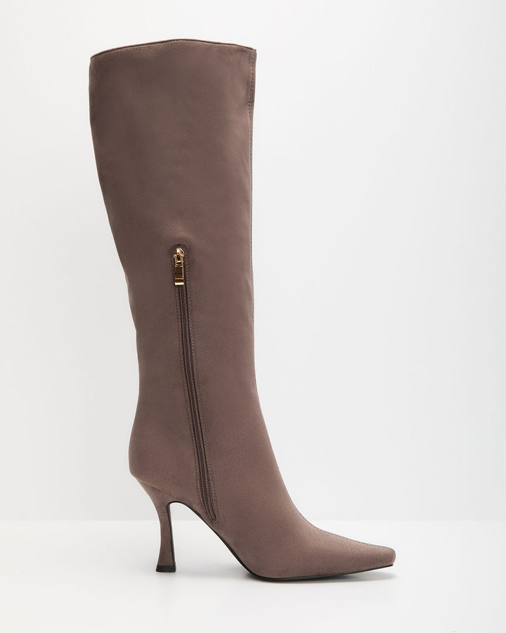 Rulyn Faux Suede Knee High Boots