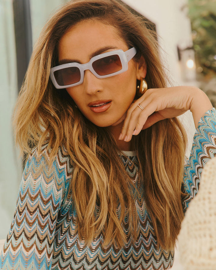 Viana Square Frame Sunglasses