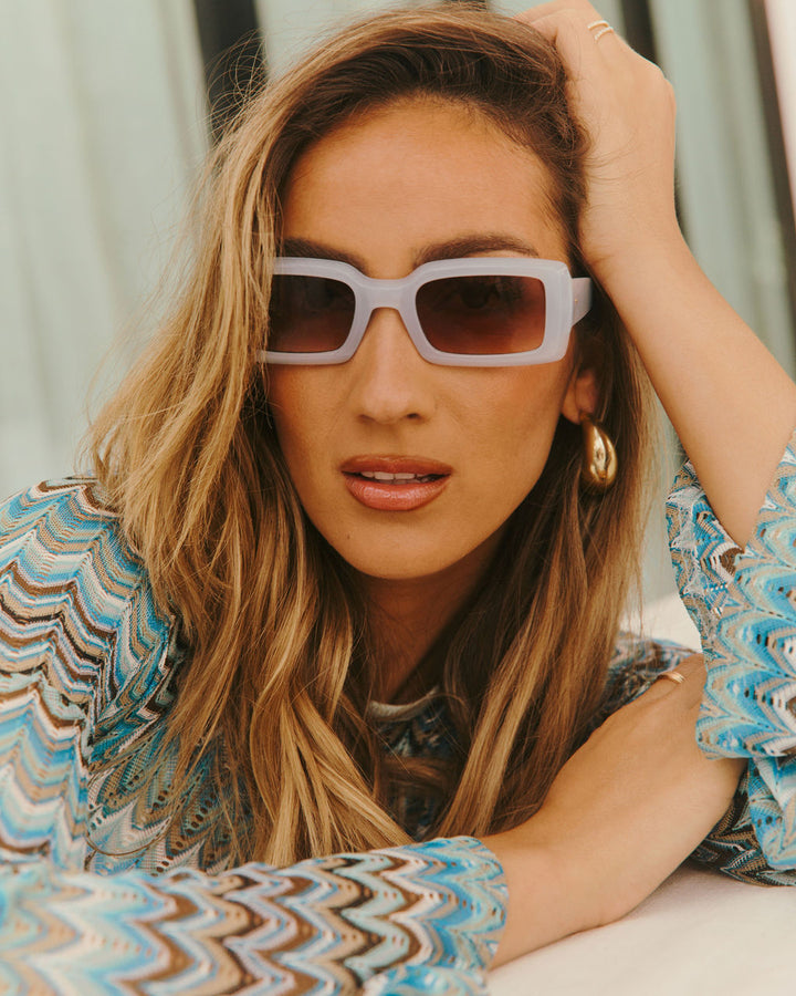 Viana Square Frame Sunglasses