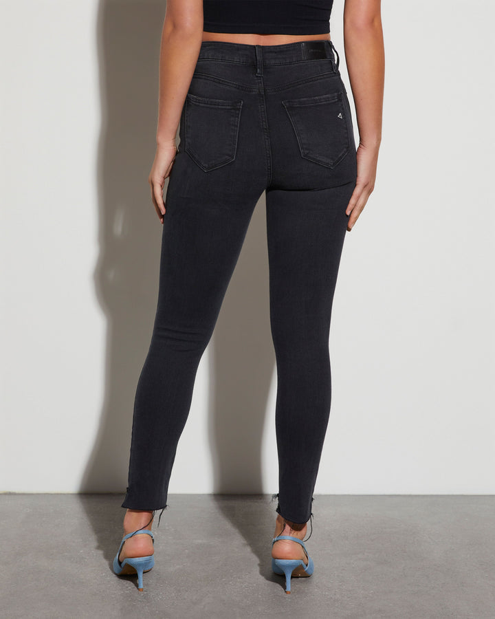 Volt Super Stretch High Rise Distressed Skinny