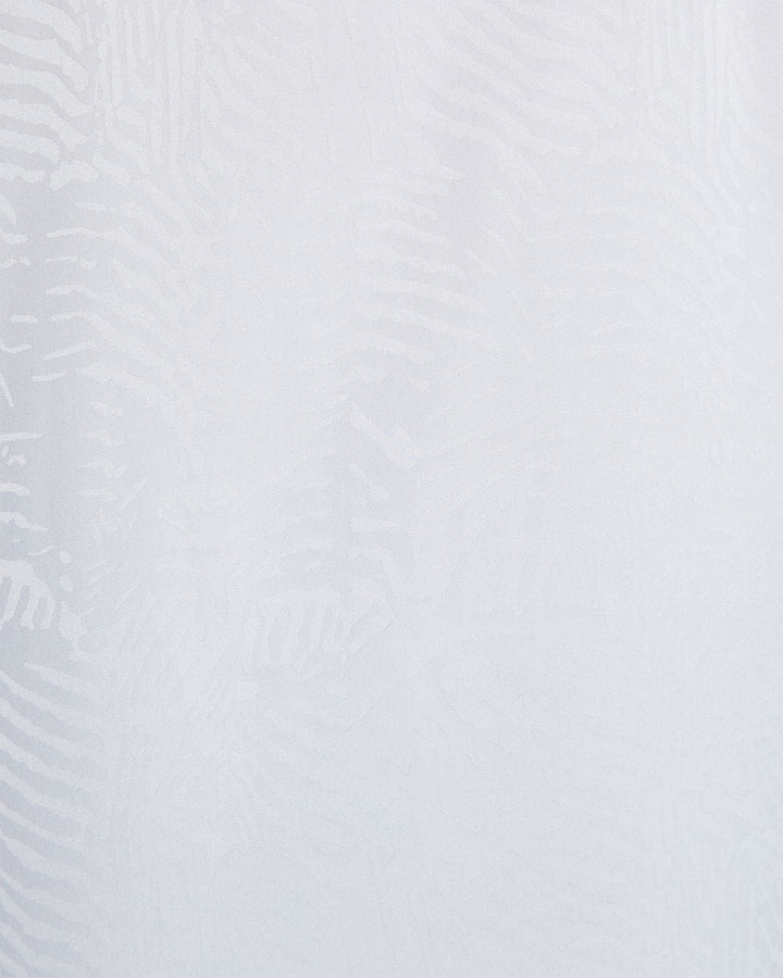 Sherlyn Satin Embossed Button Down Top