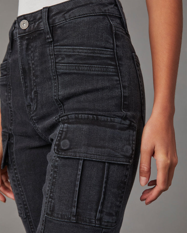 Zhaire Super Stretch High Rise Straight Jeans