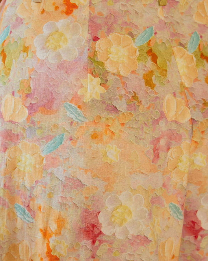 Cleo Floral Print High Waisted Short