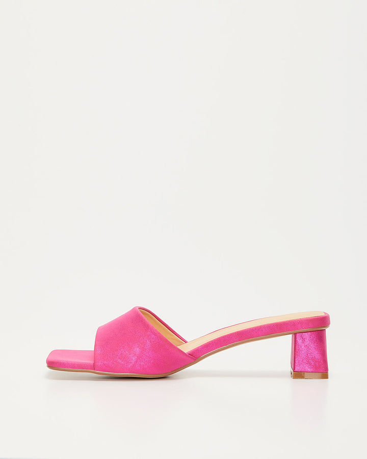 Joleigh Heeled Sandals Magenta