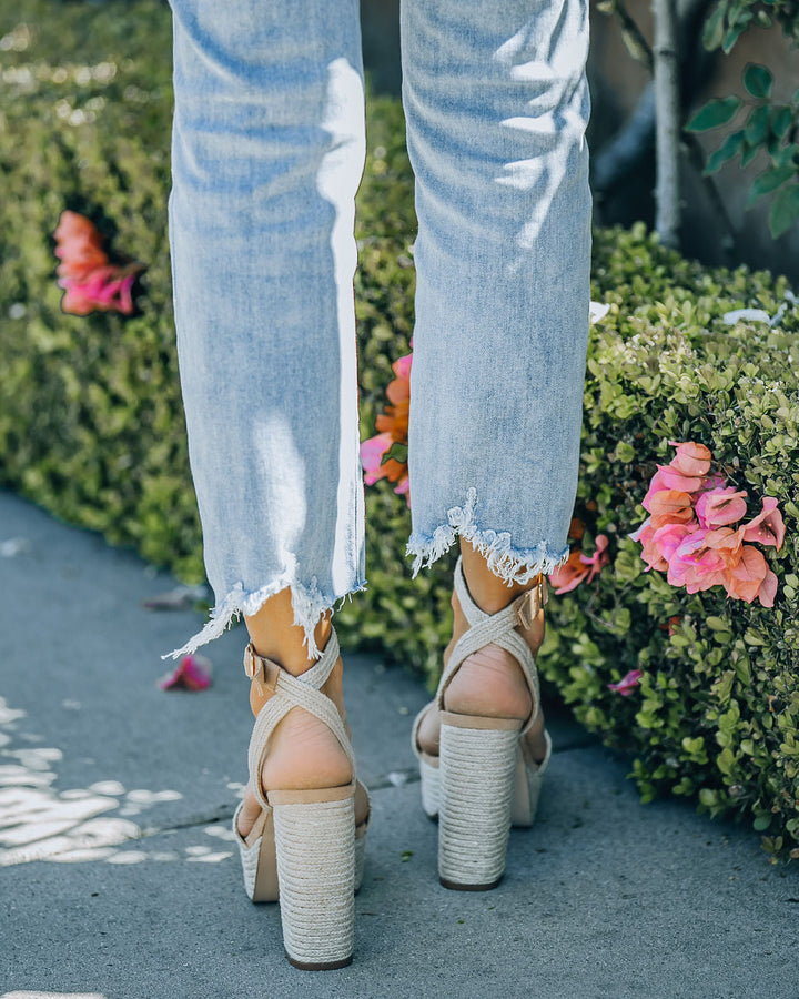 Willow Heeled Platform Sandal