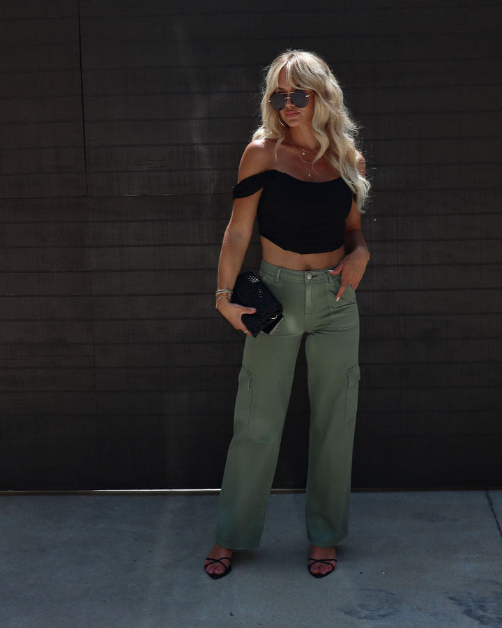 Caledonia Corset Crop Top