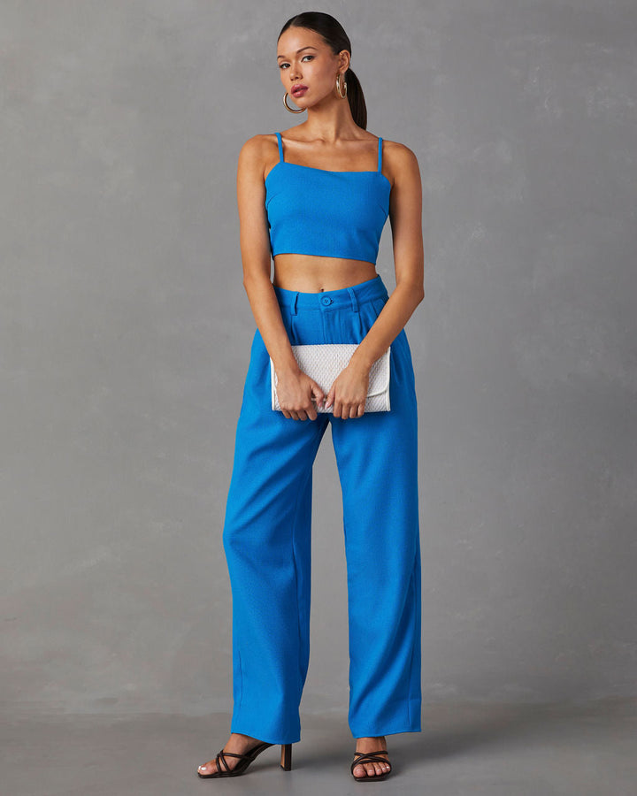 Tania Sleeveless Crop Top