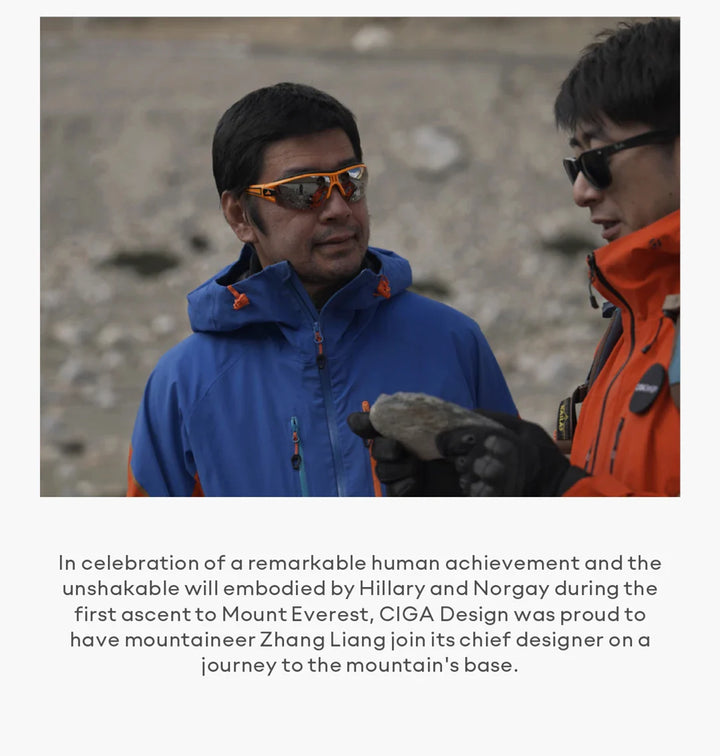 CIGA Design Men's Watch: Mount Everest Edition Central Tourbillon