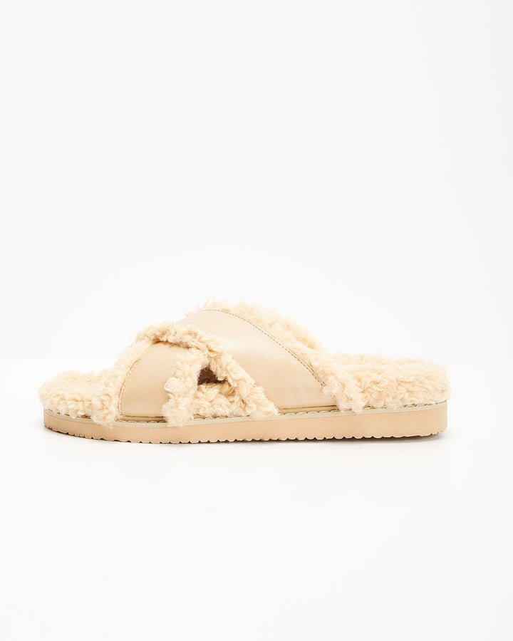 Billini Zelie Slides Beige