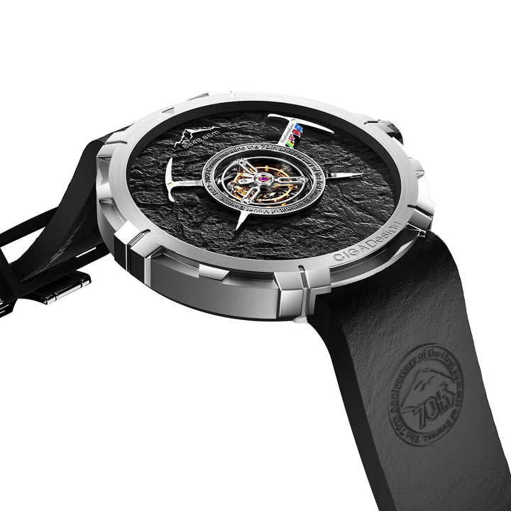 CIGA Design Men's Watch: Mount Everest Edition Central Tourbillon