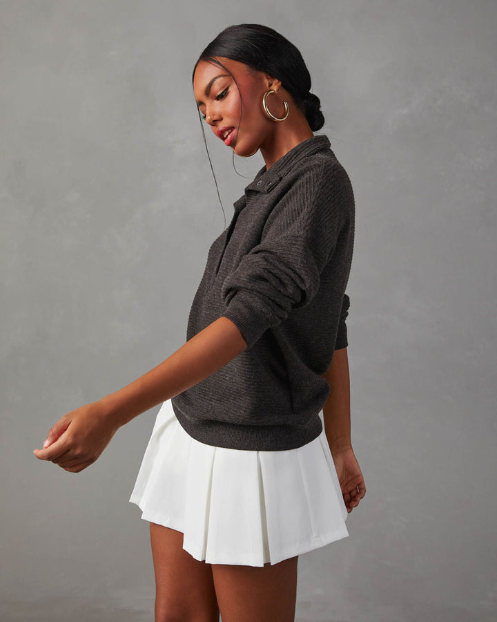 Kinsleigh Collared Pullover Sweater