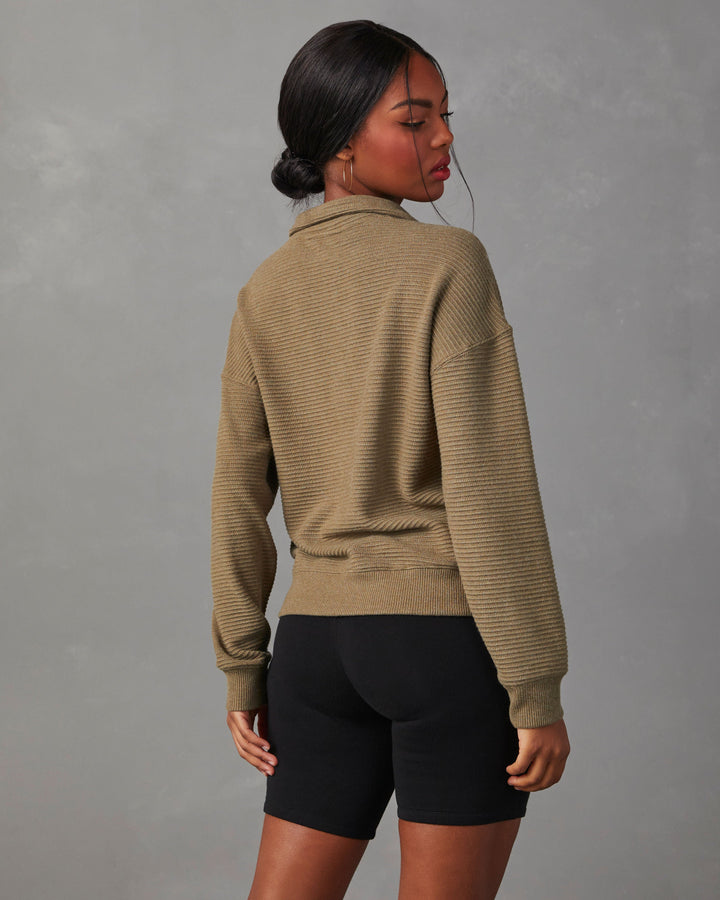 Kinsleigh Collared Pullover Sweater