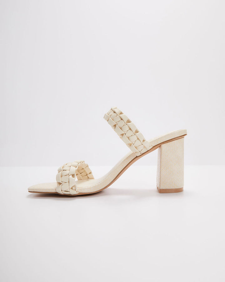 Heidi Woven Strappy Heels