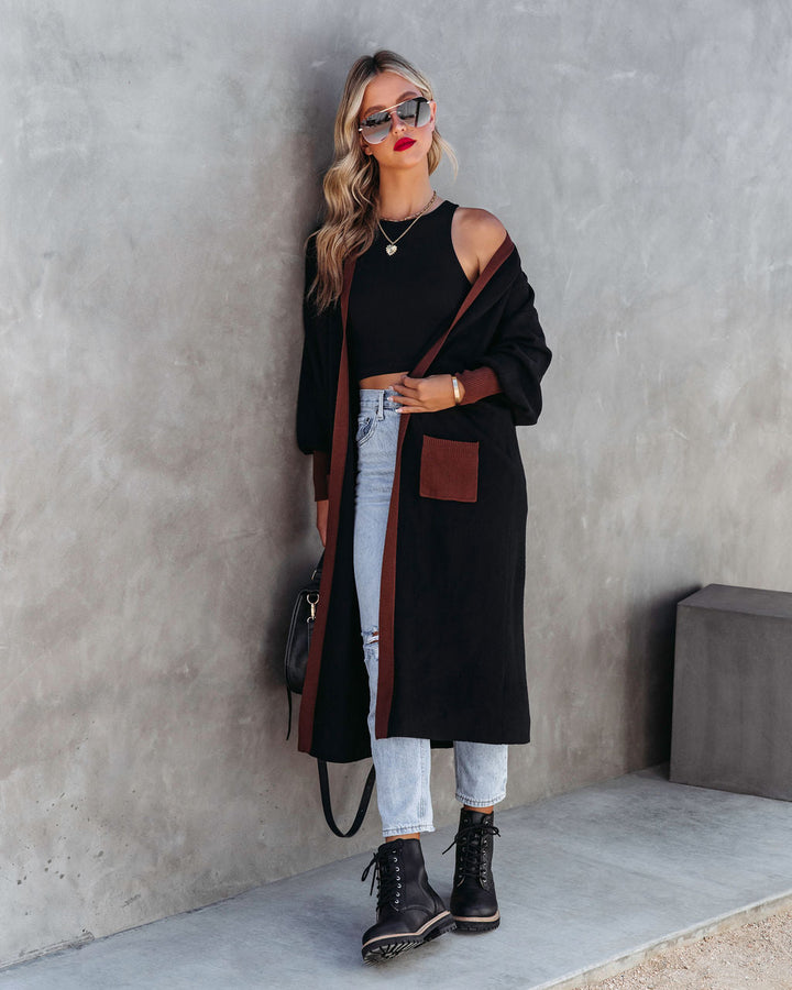 Enchantment Pocketed Duster Cardigan