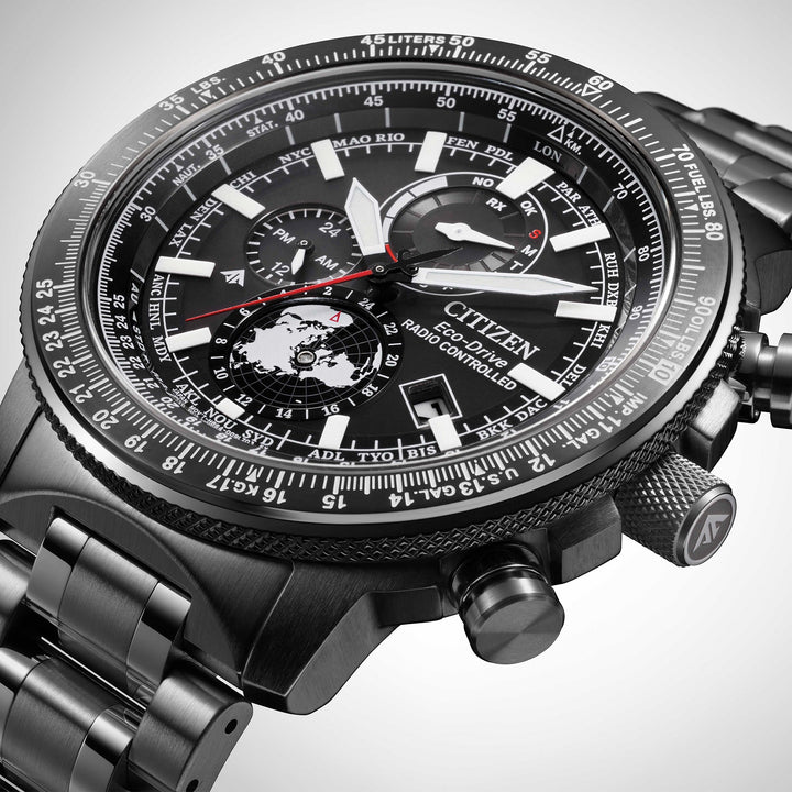 Citizen Gents Eco-Drive Promaster Sky Geo Trekker Radio Controlled Watch