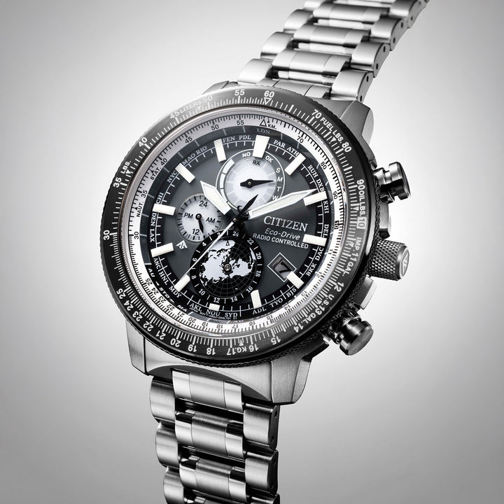 Citizen Gents Eco-Drive Promaster Sky Geo Trekker Radio Controlled Watch