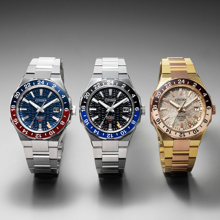 Citizen Gents Mechanical Series 8 GMT Watch