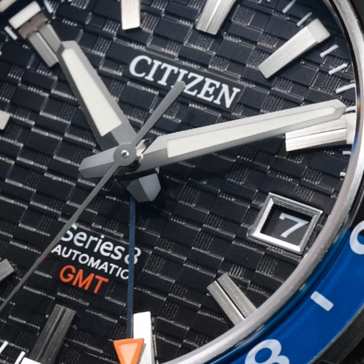 Citizen Gents Mechanical Series 8 GMT Watch