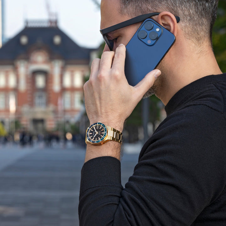 Citizen Gents Mechanical Series 8 GMT Watch