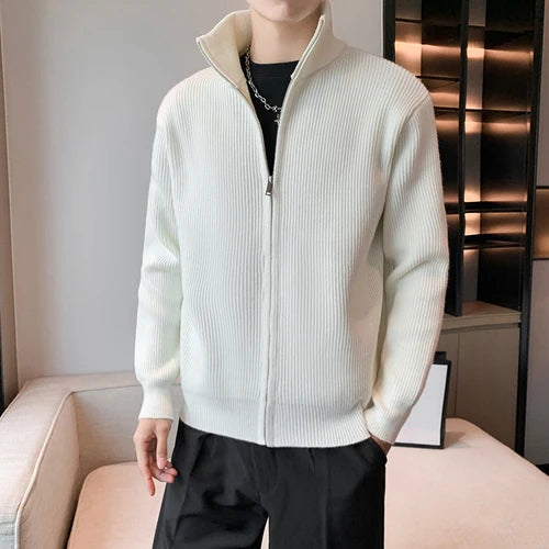 The Nive Cashmere Cardigan Beige