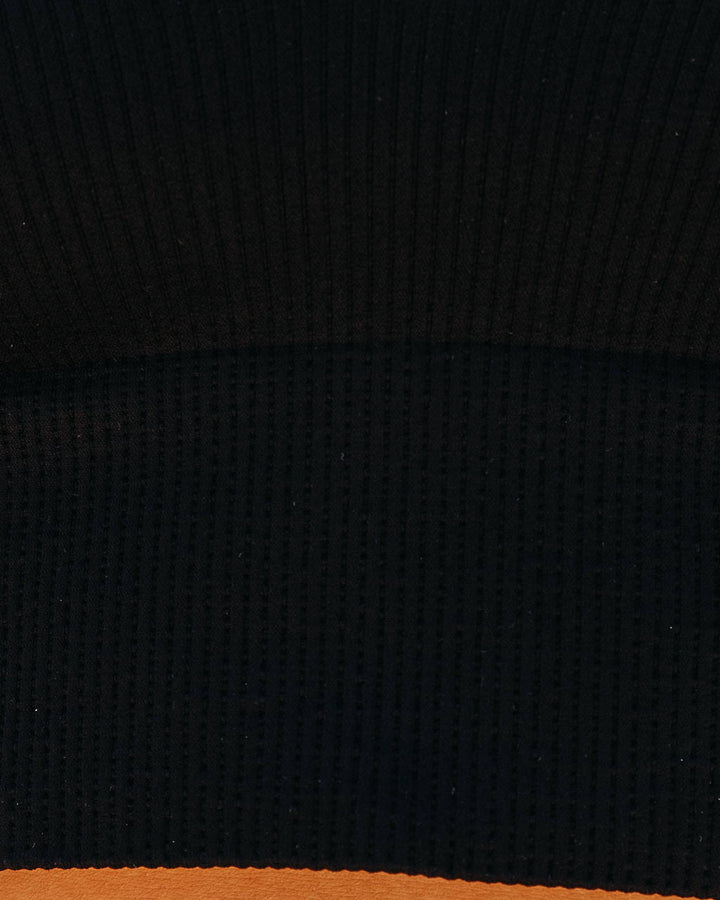 Exhale Ribbed V-Neck Crop Tank