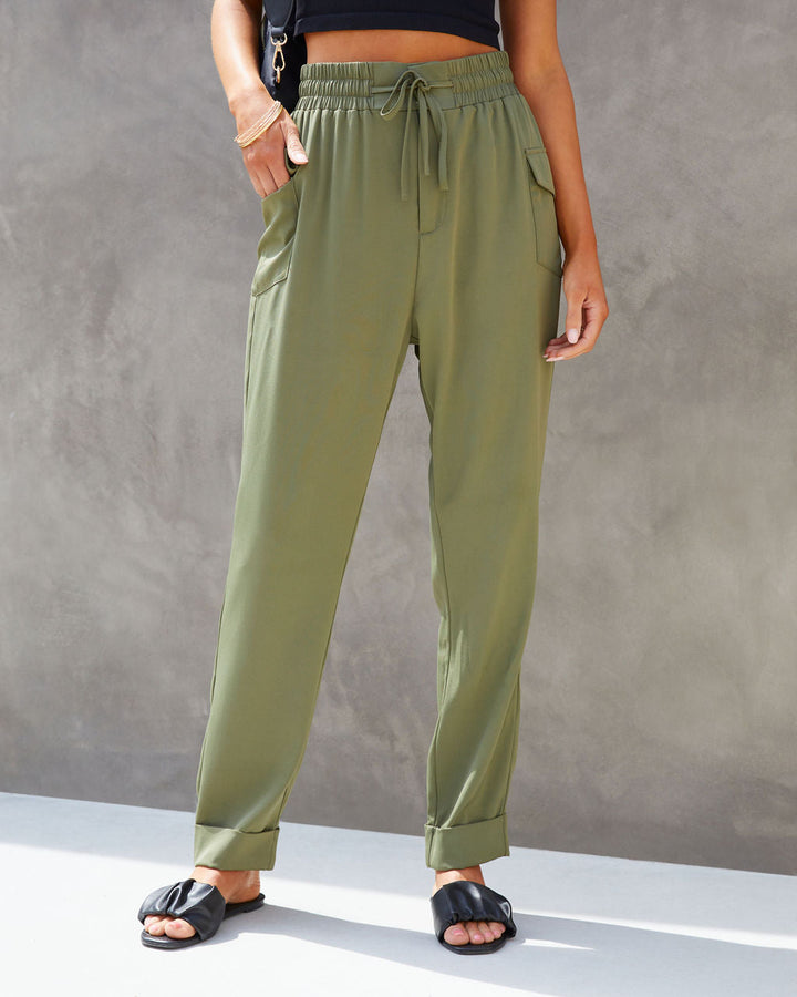 Hey Jane Drawstring Cargo Joggers